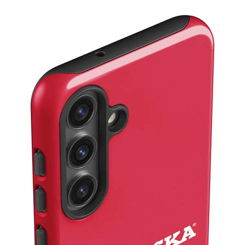 University of Nebraska Red Galaxy S24 Plus Impact Case