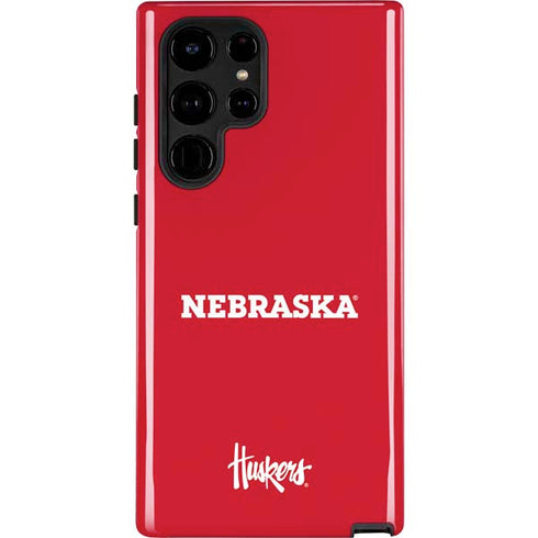 University of Nebraska Red Galaxy S24 Ultra Impact Case