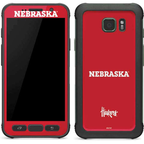 University of Nebraska Red Galaxy S7 Active Skin