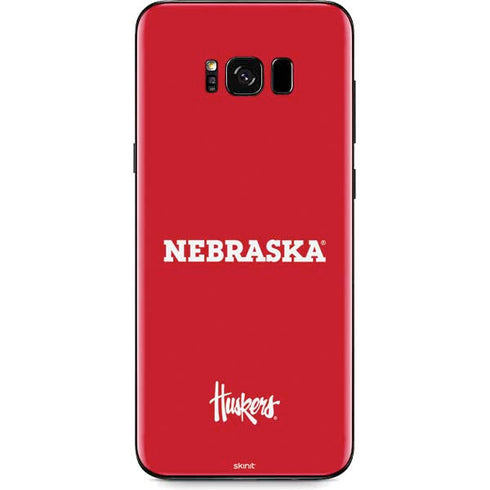 University of Nebraska Red Galaxy S8 Plus Skin