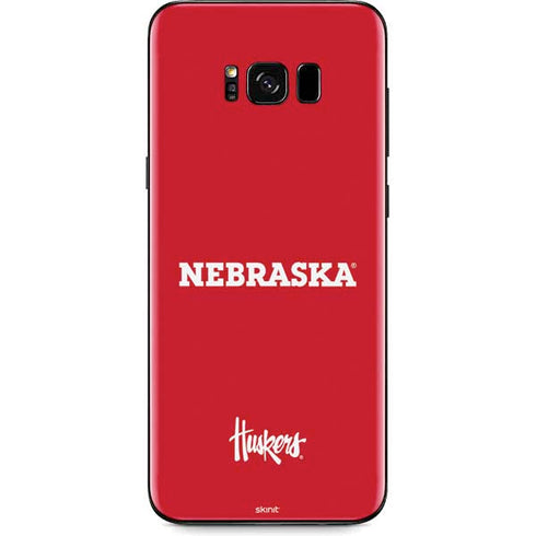 University of Nebraska Red Galaxy S8 Skin