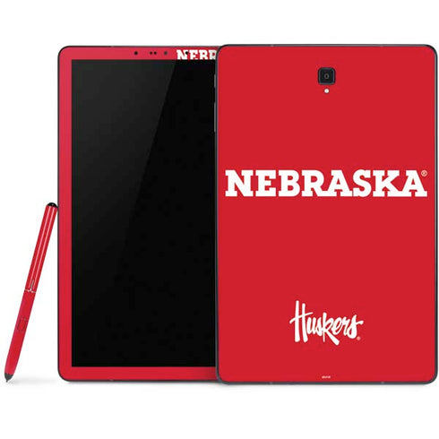 University of Nebraska Red Samsung Galaxy Tab Skin