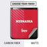 University of Nebraska Red Galaxy Z Flip Skin