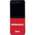 University of Nebraska Red Galaxy Z Flip5 5G Skin