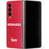 University of Nebraska Red Galaxy Z Fold4 5G Skin