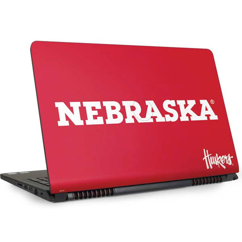 University of Nebraska Red Dell Inspiron Skin