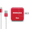 University of Nebraska Red iPad Charger (10W USB) Skin