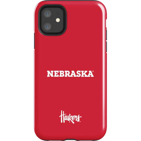 University of Nebraska Red iPhone 11 Impact Case