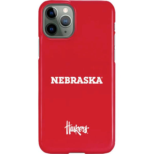 University of Nebraska Red iPhone 11 Pro Lite Case