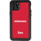 University of Nebraska Red iPhone 11 Pro Max Waterproof Case