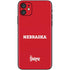 University of Nebraska Red iPhone 11 Skin