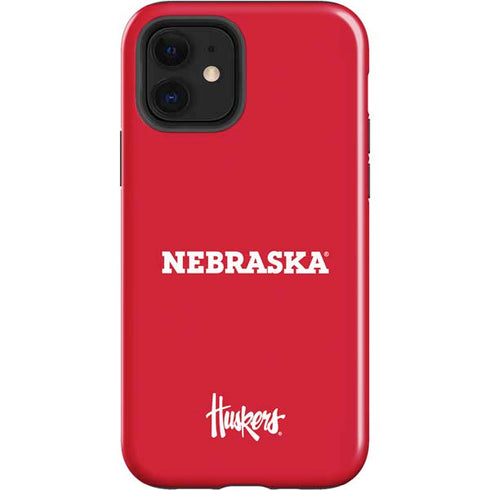 University of Nebraska Red iPhone 12 Impact Case