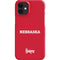 University of Nebraska Red iPhone 12 Mini Lite Case