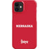 University of Nebraska Red iPhone 12 Mini Lite Case