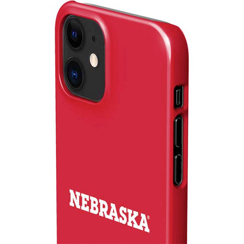 University of Nebraska Red iPhone 12 Mini Lite Case