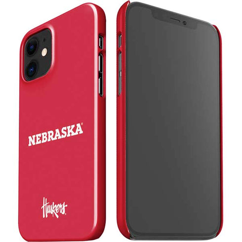 University of Nebraska Red iPhone 12 Mini Lite Case