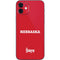 University of Nebraska Red iPhone 12 Mini Skin