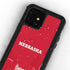 University of Nebraska Red iPhone 12 Mini Waterproof Case