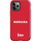 University of Nebraska Red iPhone 12 Pro Impact Case