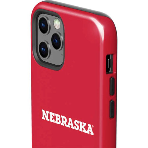 University of Nebraska Red iPhone 12 Pro Impact Case