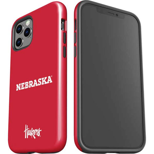 University of Nebraska Red iPhone 12 Pro Impact Case