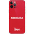 University of Nebraska Red iPhone 12 Pro Max Skin