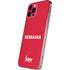 University of Nebraska Red iPhone 12 Pro Max Skin