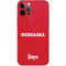 University of Nebraska Red iPhone 12 Pro Skin
