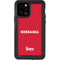 University of Nebraska Red iPhone 12 Pro Waterproof Case