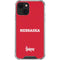 University of Nebraska Red iPhone 13 Mini Clear Case
