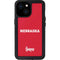 University of Nebraska Red iPhone 13 Mini Waterproof Case
