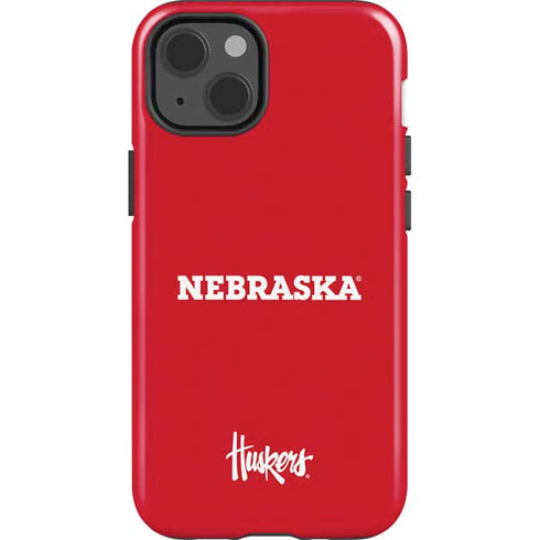 University of Nebraska Red iPhone 15 Impact Case