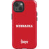 University of Nebraska Red iPhone 15 Impact Case