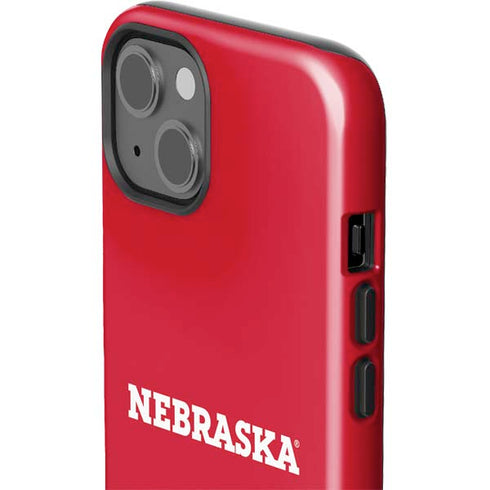 University of Nebraska Red iPhone 15 Impact Case