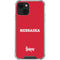 University of Nebraska Red iPhone 14 Plus Clear Case