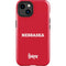 University of Nebraska Red iPhone 15 Plus Impact Case