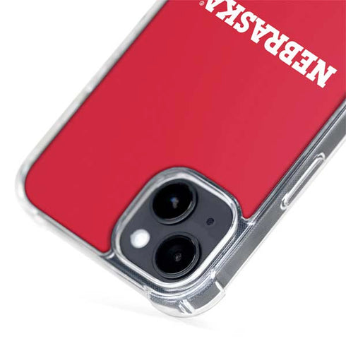 University of Nebraska Red iPhone 15 Plus MagSafe Case