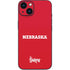 University of Nebraska Red iPhone 15 Plus Skin