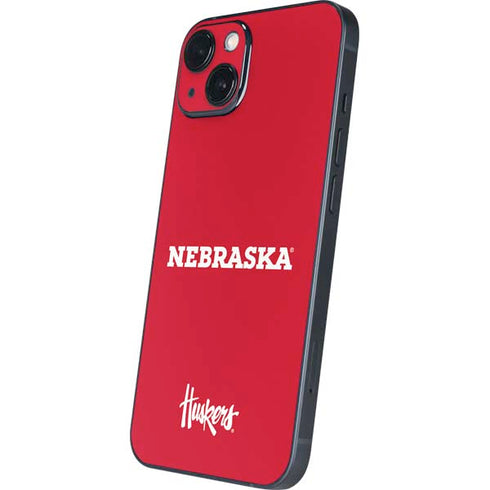 University of Nebraska Red iPhone 14 Plus Skin