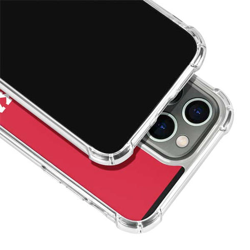 University of Nebraska Red iPhone 15 Pro Clear Case
