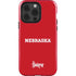 University of Nebraska Red iPhone 15 Pro Impact Case