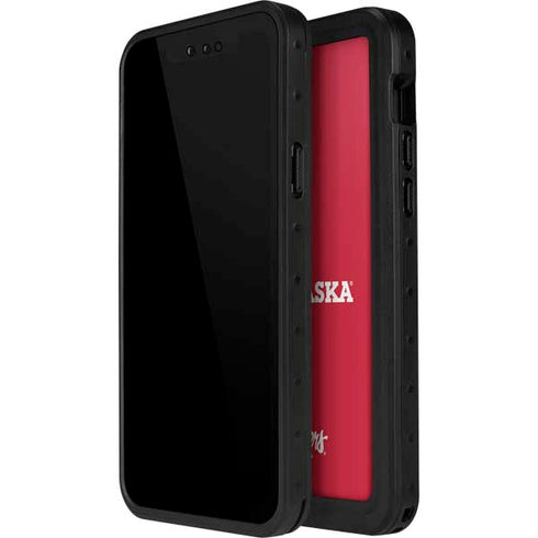 University of Nebraska Red iPhone 14 Pro Max Waterproof Case