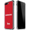University of Nebraska Red iPhone 7/8 Plus Clear Case