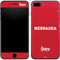 University of Nebraska Red iPhone 8 Plus Skin