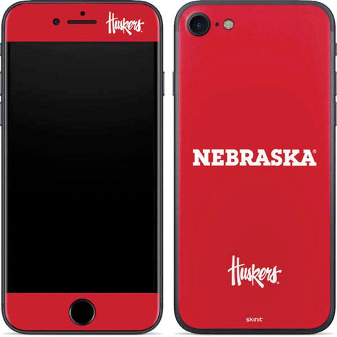 University of Nebraska Red iPhone 8 Skin