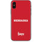 University of Nebraska Red iPhone XS Skin