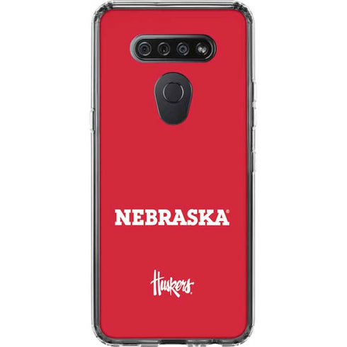 University of Nebraska Red LG K51/Q51 Clear Case