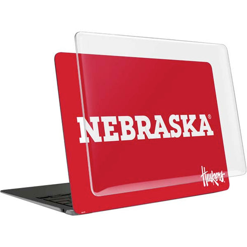 University of Nebraska Red MacBook Air 15in (2023-2025) Case plus Skin