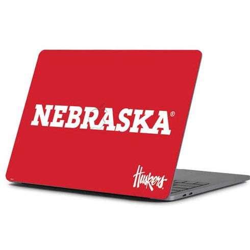 University of Nebraska Red Apple MacBook Pro 13-inch Skin