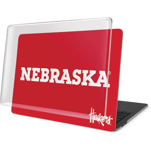 University of Nebraska Red MacBook Pro 13in (2020) Case plus Skin